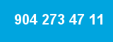 904 273 47 11 904 273 47 11